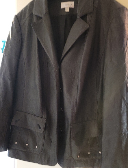 Faux leather jacket - Picture 1 of 3